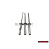 3x Genuine VW Pop Rivet - N 90346301