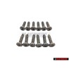 12x Genuine VW Oval Head Panel Screw Bolt 4.8x19 - N 01397520