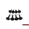 8x Genuine VW Dashboard Fillister HD Screw Bolt M4x20 - N 90241203