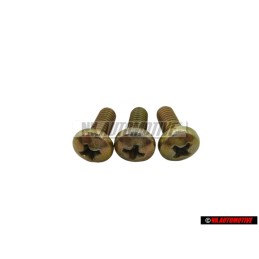 3x Genuine VW Fillister Hd. 