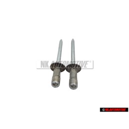 2x Genuine VW Pop Rivet - N 90437401