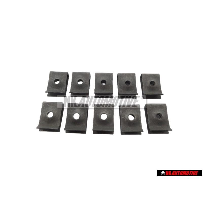 10x Genuine VW Speed Nut - N 90650101