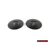 2x Genuine VW Press Stud Satin Black - 441863987A B41