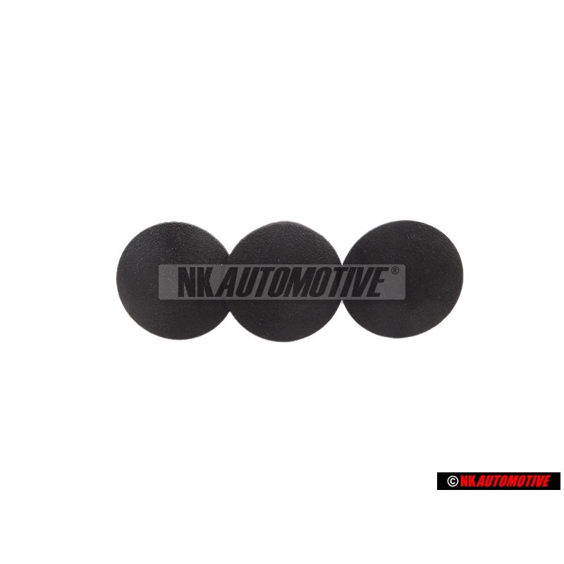 3x Genuine VW Moulded Headlining Headliner Clip - 321867838 01C
