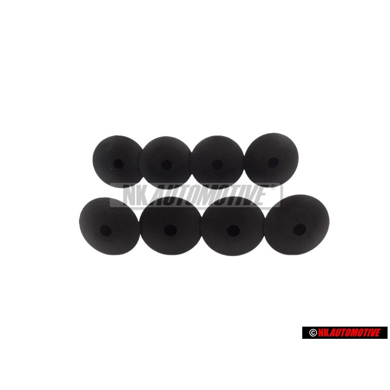 8x Genuine VW Door Card Panel Trim, Luggage Carpet Clip Bung - 191867199 9B9