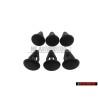 6x Genuine VW Tailgate Cover Inner Panel Trim Retainer Clip - 801867299 01C