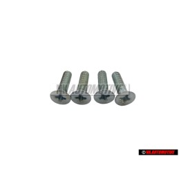 4x Genuine VW Countersunk Bolt - N 0142102