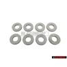 8x Genuine VW Washer 6.5x14x1.6 - N 0115477