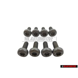 8x Genuine VW Oval Hexagon Socket Head Bolt M6x15 - N 10029206