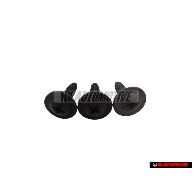 3x Genuine VW Panel Screw - N 90446801