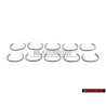 10x Genuine VW Clip - N 0152611
