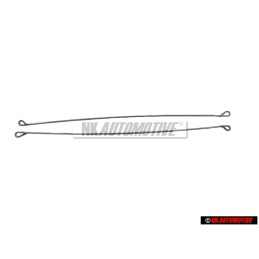 2x Genuine VW Upholstery Wire - N 90162606