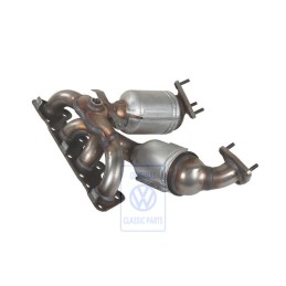 Genuine VW Exhaust Manifold With Catalytic Converter - 06F253031RX