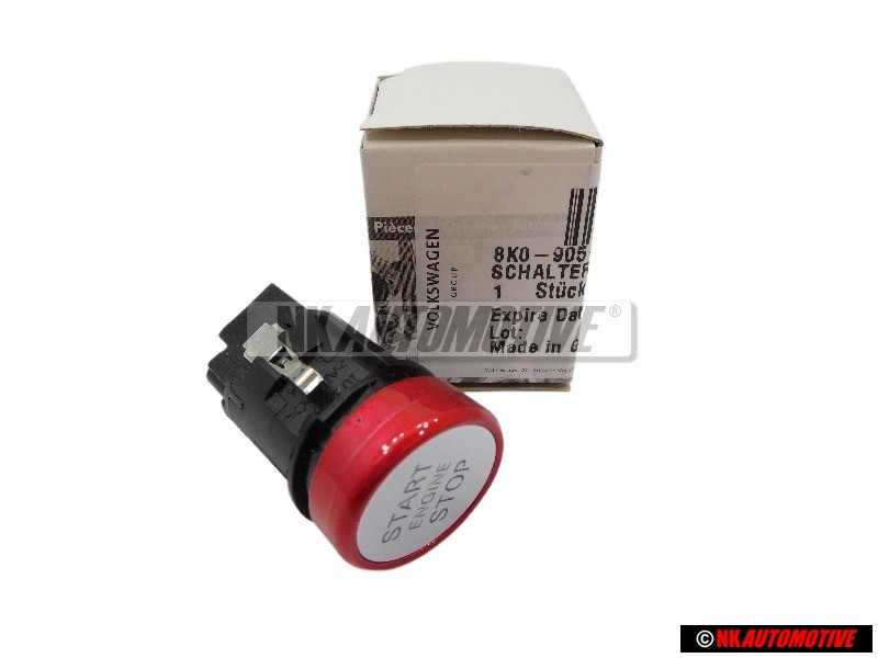 Genuine Audi Start/Stop Switch Keyless Go for A4 B8 A5 8T3 Q5 8RB - 8K0905217C