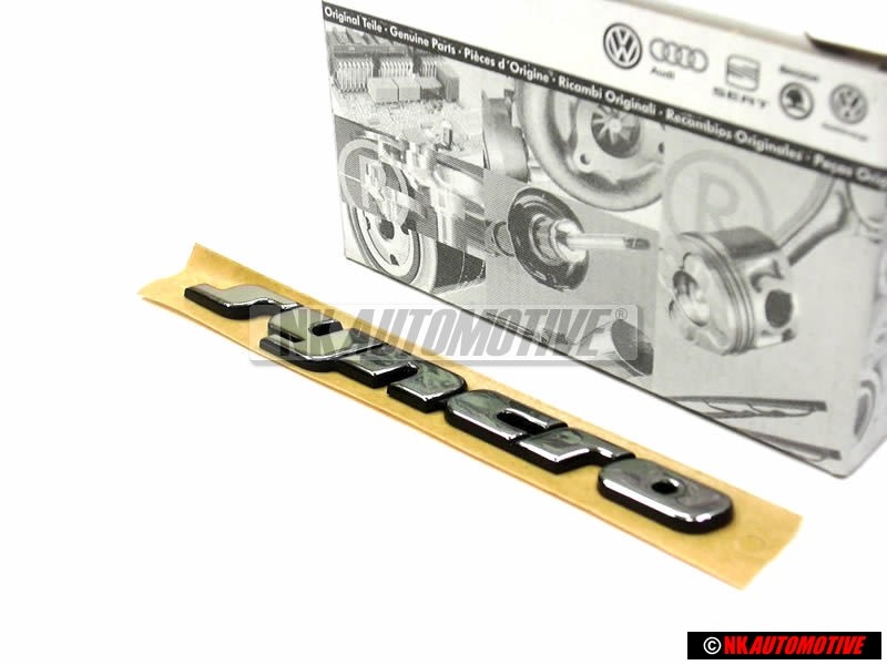 Genuine VW Syncro Rear Boot Badge - 3A0853675A Z10