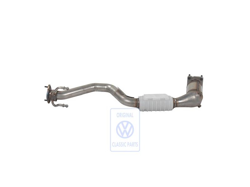 Genuine VW Exhaust Pipe With Pre-Catalyst - 1K0254303NX