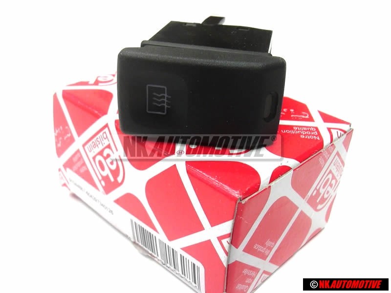 FEBI Heated Rear Window Defroster Switch - 15628