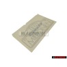 Genuine VW '10 MILLIONEN' Rear Boot Decal Sticker - 191853750J YG9
