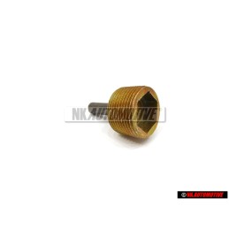 Genuine VW Oil Drain Plug, Magnetic - 091301143