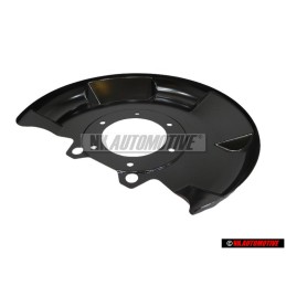 Genuine VW Front Brake Disc Cover Back Plate Splash Shield - 171615311