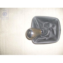Genuine VW Gearstick Knob With Boot For Gearstick Lever Leather - 1K0064255M