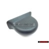 Genuine VW Cover Cap Satin Black - 1J0803663 B41