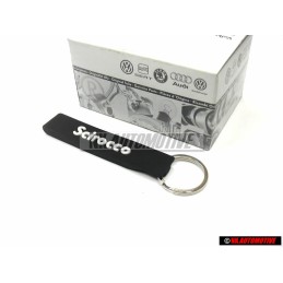 Genuine VW Scirocco Keychain Keyring Key Fob Black - 1K8087013 041