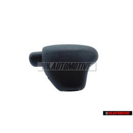 Genuine VW Selector Lever Handle Satin Black - 357713139A 01C