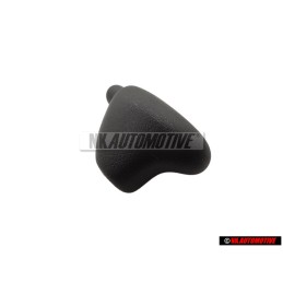 Genuine VW Selector Lever Handle Satin Black - 357713139A 01C