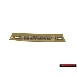 Genuine Audi QUATTRO Rear Boot Badge Emblem Chrome - 8A0853737C 2ZZ