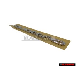 Genuine Audi QUATTRO Rear Boot Badge Emblem Chrome - 8A0853737C 2ZZ