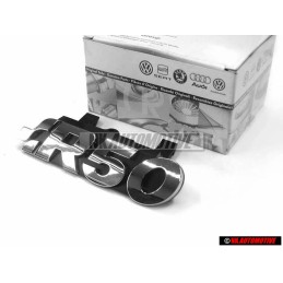Genuine VW R50 Front Grill Badge Emblem Chrome - 7L9853679