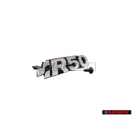 Genuine VW R50 Front Grill Badge Emblem Chrome - 7L9853679