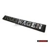 Genuine VW VOLKSWAGEN Rear Badge Emblem Brushed Silver - 171853685A