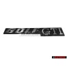 Genuine VW GOLF GTI Rear Badge Emblem Brushed Silver - 171853687K EG8