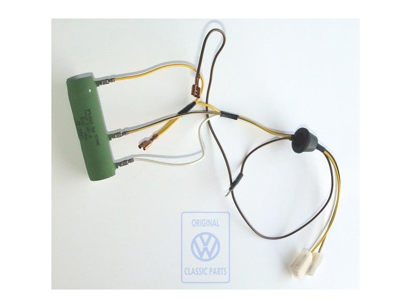Genuine VW Wiring Harness With Resistance For Fan Motor - 171971281E