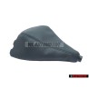Genuine AUDI Gearshift Lever Trim (leatherette) Black - 893711110B A21