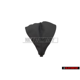 Genuine AUDI Gearshift Lever Trim (leatherette) Black - 893711110B A21