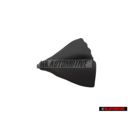Genuine AUDI Gearshift Lever Trim (leatherette) Black - 893711110B A21