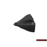 Genuine AUDI Gearshift Lever Trim (leatherette) Black - 893711110B A21