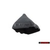 Genuine AUDI Gearshift Lever Trim (leatherette) Black - 893711110B A21