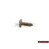 Genuine VW Oval Head Panel Screw - N 0139791