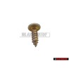Genuine VW Oval Head Panel Screw - N 0139791