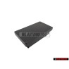 Genuine VW Centre Console Blank Cap Cover Black Golf MK2 - 321957087A 01C