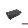 Genuine VW Centre Console Blank Cap Cover Black Golf MK2 - 321957087A 01C