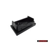 Genuine VW Centre Console Blank Cap Cover Black Golf MK2 - 321957087A 01C