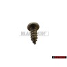 Genuine VW Oval Head Panel Screw - N 01396015