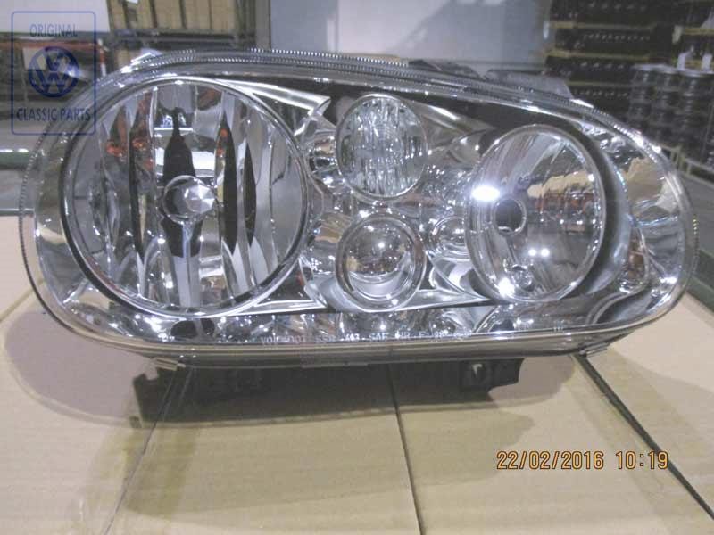 Genuine VW Halogen Twin Headlights - 1J0941018B
