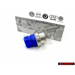 Genuine VW Temperature Sensor 2 pin Blue 20mm - 025906041A