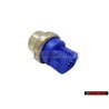 Genuine VW Temperature Sensor 2 pin Blue 20mm - 025906041A